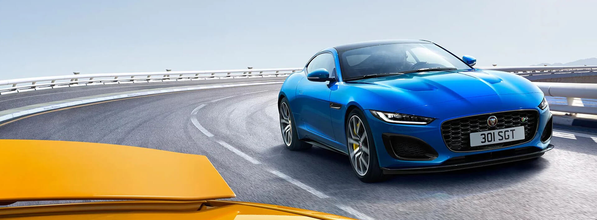 Hero image for Jaguar vehicles.