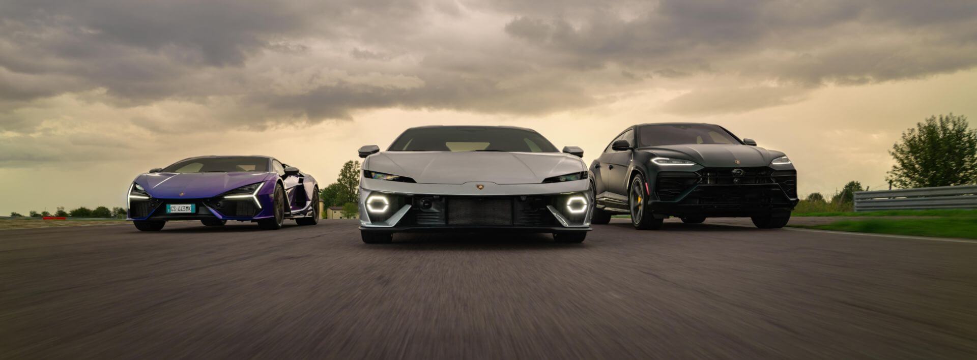 Hero image for Lamborghini vehicles.